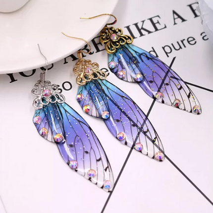 Fairy Butterfly Wing Earrings