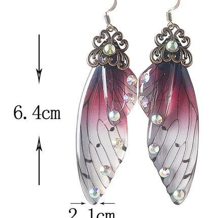 Fairy Butterfly Wing Earrings